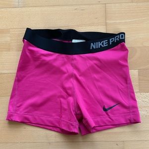 Nike Pro spandex shorts